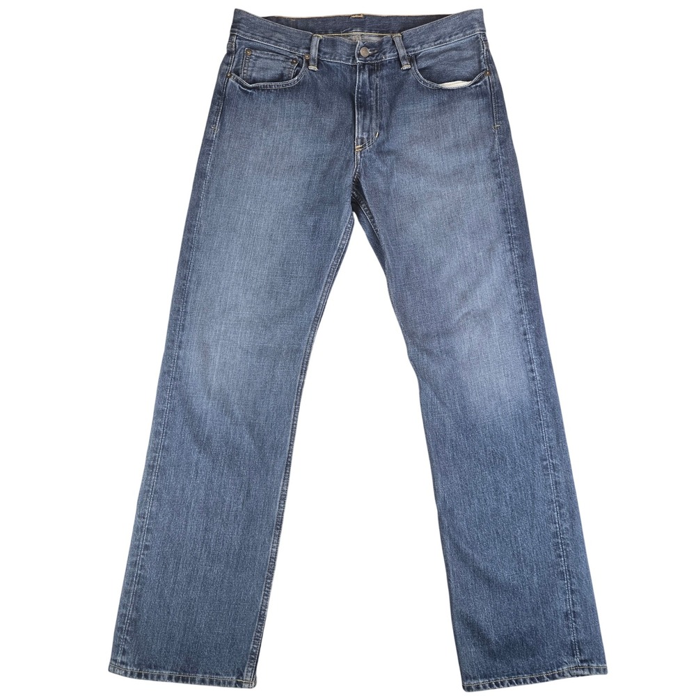 Polo Ralph Lauren Jeans Mens 32 Vintage Blue Classic Straight Leg Rugged Denim